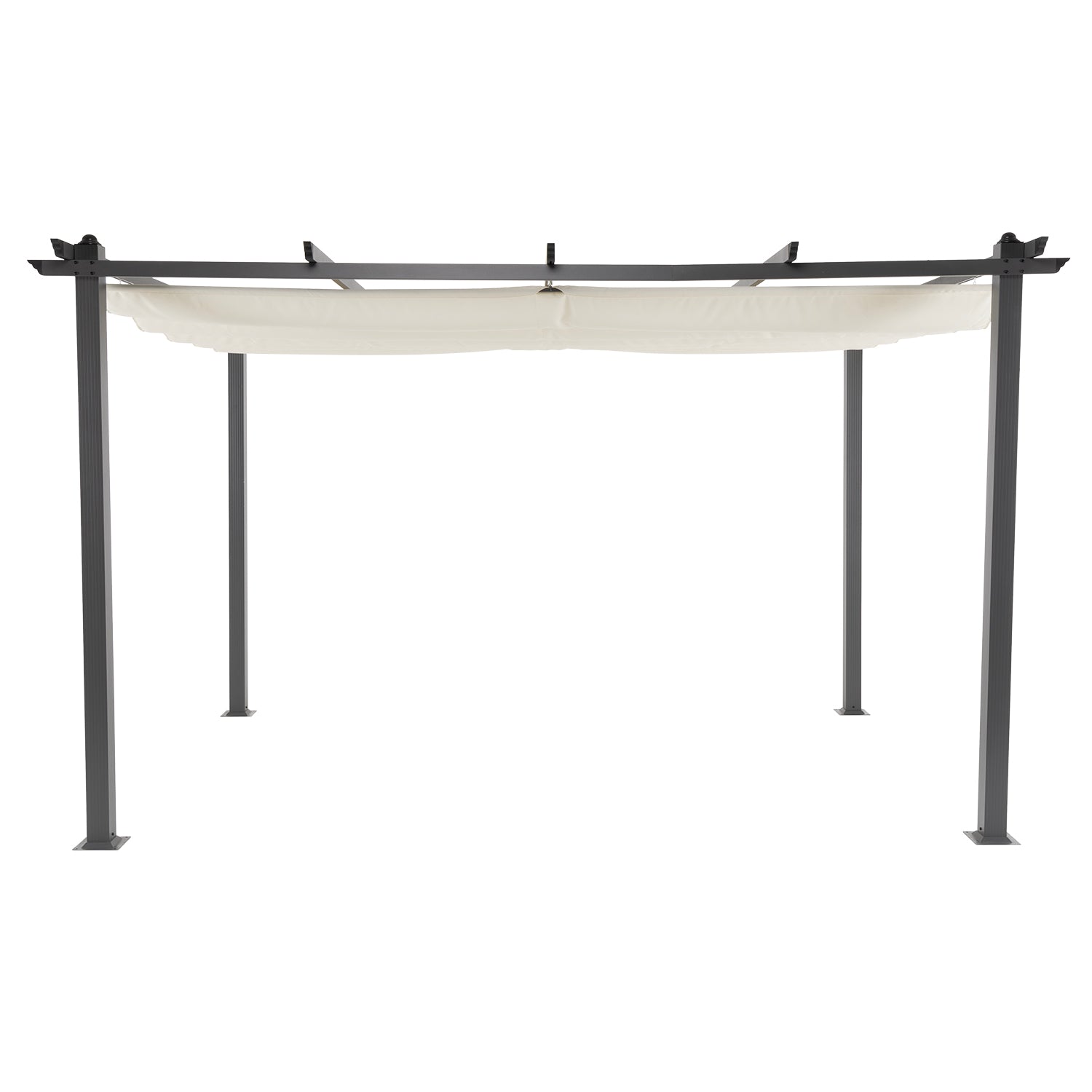 VESTIAMO CASA GIARDINO - Gazebo Pergola Telo Ecrù 3x4 metri